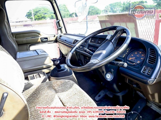 ขายหัว Isuzu Deca 3ใบปัดกระโปรงโคเมี่ยม เฟอร์นิเจอร์ครบ