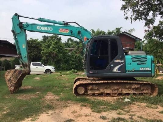 ขาย 1,985,000 บาท ด่วน KOBELCO SK 140 Lc SUPER X ทำงาน 8098 ช.ม. สภาพพร้อมใช้งาน โซ่ช่วงล่างสวย เครื่องปั้มดี ไฟฟ้าสมบูรณ์ เอกสารอินวอย  รถอยู่ จ.มหาสารคาม โทร&amp;ไอดีไลน์ 0610710295