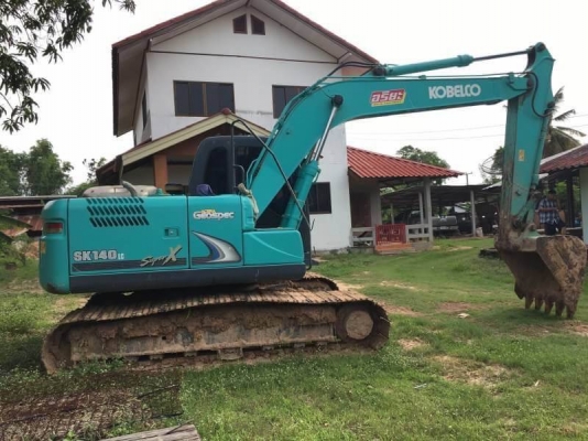 ขาย 1,985,000 บาท ด่วน KOBELCO SK 140 Lc SUPER X ทำงาน 8098 ช.ม. สภาพพร้อมใช้งาน โซ่ช่วงล่างสวย เครื่องปั้มดี ไฟฟ้าสมบูรณ์ เอกสารอินวอย  รถอยู่ จ.มหาสารคาม โทร&amp;ไอดีไลน์ 0610710295
