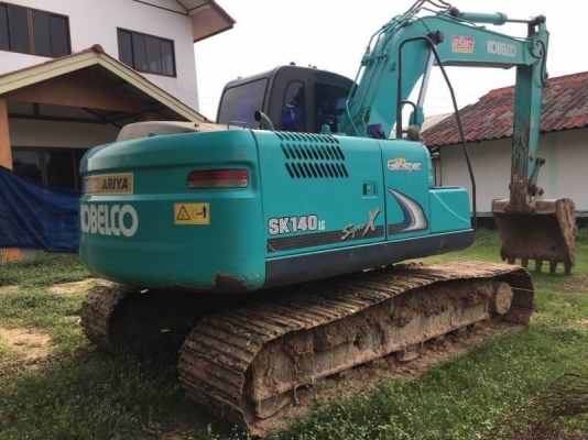 ขาย 1,985,000 บาท ด่วน KOBELCO SK 140 Lc SUPER X ทำงาน 8098 ช.ม. สภาพพร้อมใช้งาน โซ่ช่วงล่างสวย เครื่องปั้มดี ไฟฟ้าสมบูรณ์ เอกสารอินวอย  รถอยู่ จ.มหาสารคาม โทร&amp;ไอดีไลน์ 0610710295