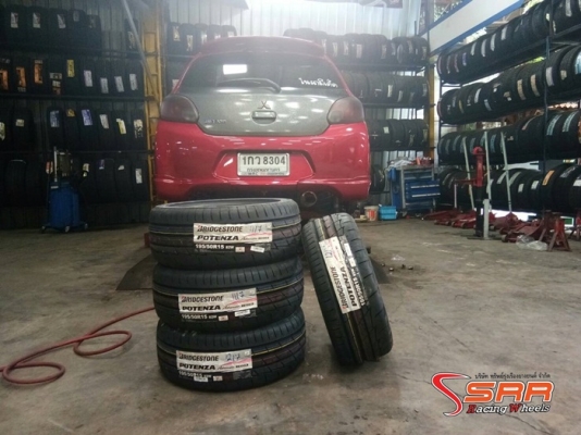 BRIDGESTONE RE003 195/50R15 ปี17 เส้นละ 3,400 บาท BRIDGESTONE RE003 195/50R15 ปี17 เส้นละ 3,400 บาท