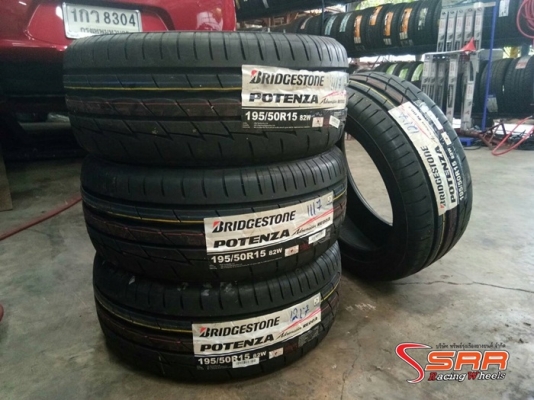 BRIDGESTONE RE003 195/50R15 ปี17 เส้นละ 3,400 บาท BRIDGESTONE RE003 195/50R15 ปี17 เส้นละ 3,400 บาท