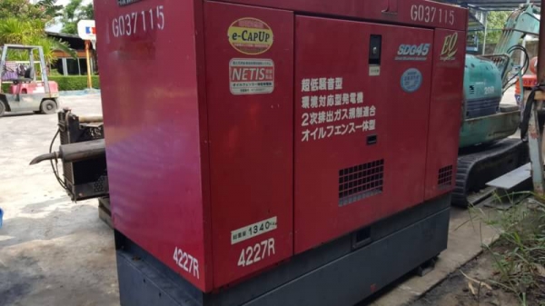 เครื่องปั่นไฟ AIRMAN 45KVA จากญี่ปุ่น เครื่องปั่นไฟ AIRMAN 45KVA จากญี่ปุ่น