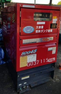 เครื่องปั่นไฟ AIRMAN 45KVA จากญี่ปุ่น เครื่องปั่นไฟ AIRMAN 45KVA จากญี่ปุ่น