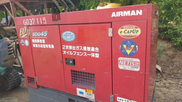 เครื่องปั่นไฟ AIRMAN 45KVA จากญี่ปุ่น เครื่องปั่นไฟ AIRMAN 45KVA จากญี่ปุ่น