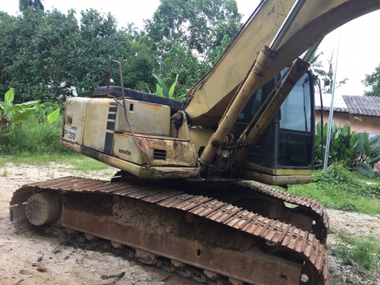 รถขุดPC200-6 ไฟฟ้าครบ รถเดิมๆทำงานดี