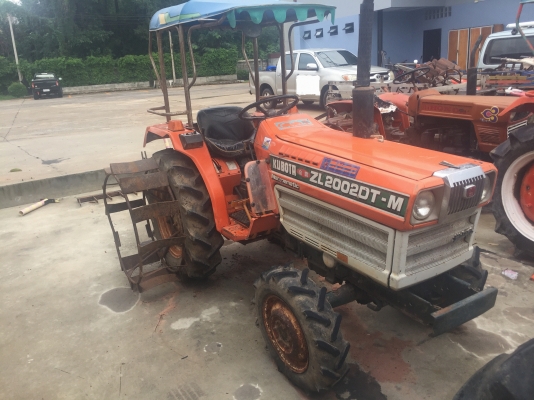 คูโบต้า 20 แรง 2 เพลา พร้อมผาน+ล้อเหล็ก