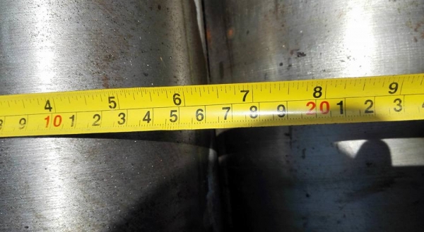 ** SOLD ** เครื่องม้วนเหล็กแผ่นประกอบใหม่ 5 ฟุต 150 cm เพลาตัน 7" ม้วนหนา 9 มม เต็มแผ่น 6 มม ไฟ 380V พร้อมใช้