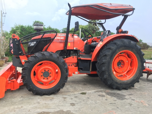 รถไถคูโบต้ามือสอง M7040 สภาพดีราคาถูก