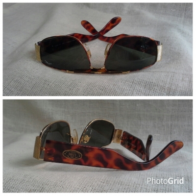 แว่นตาอิตาลียนวินเทจ ยุค &#039;90s  &#039;ต่อยเจ็บเหมือนผึ้ง&#039;  Vintage STING by DIRRRE handmade in Italy  บิ๊กไซซ์!