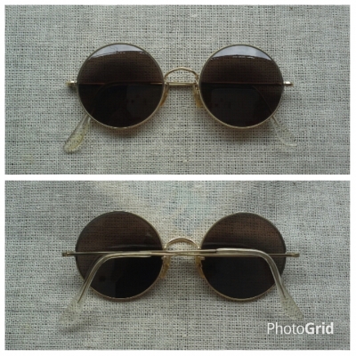 แว่นตาโกลด์ฟิลด์เก่าเก็บ 'อัลก้า - ผู้ยิ่งใหญ่' ทศวรรษที่ 1960s Vintage ALGHA handmade in England แว่นตาโกลด์ฟิลด์เก่าเก็บ 'อัลก้า - ผู้ยิ่งใหญ่' ทศวรรษที่ 1960s Vintage ALGHA handmade in England
