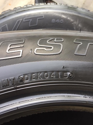 ขายยาง BRIDGESTONE DUELER 840 245-70-16 ปี15 สภาพคุ้มๆ ดอกหนาจัด พร้อมใช้งาน ชุดละ 8,500 บาท