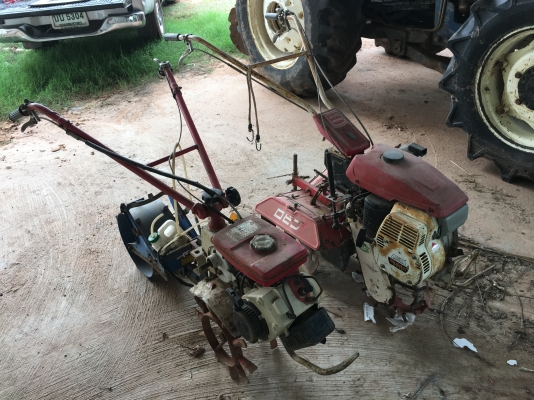 ขายรถพรวนดิน แพ็คคู่ถูกๆ สาดดิน ยกร่อง