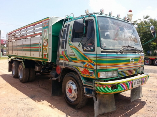 ขายรถดั้ม2เพลา HINO 3H เครื่อง195แรง สโลยก รถสวยสภาพดี เอกสารพร้อมโอน ราคา790,000 สนใจโทร 090-858822