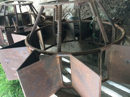 ขายล้อเหล็กกันจมรถไถ