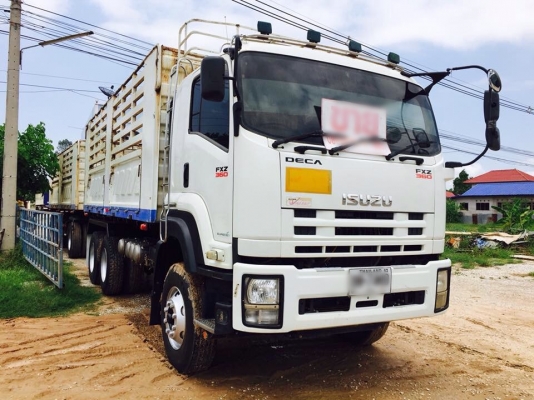 Isuzu 360 แรง ปี 54 กระบะดัมพ์สามมิตรคอกเกษตร ไมล์สองแสน ทะเบียนพร้อม