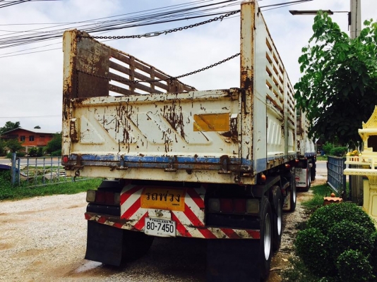 Isuzu 360 แรง ปี 54 กระบะดัมพ์สามมิตรคอกเกษตร ไมล์สองแสน ทะเบียนพร้อม