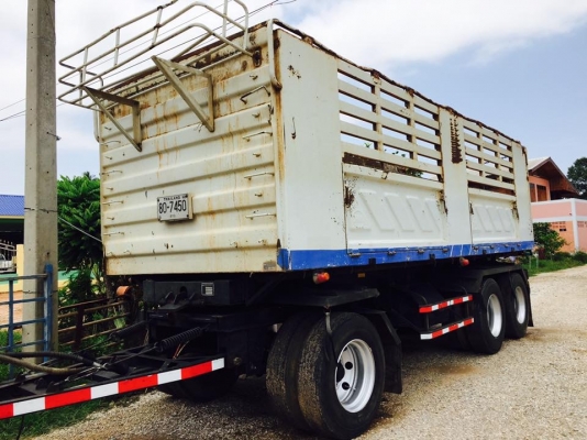 Isuzu 360 แรง ปี 54 กระบะดัมพ์สามมิตรคอกเกษตร ไมล์สองแสน ทะเบียนพร้อม