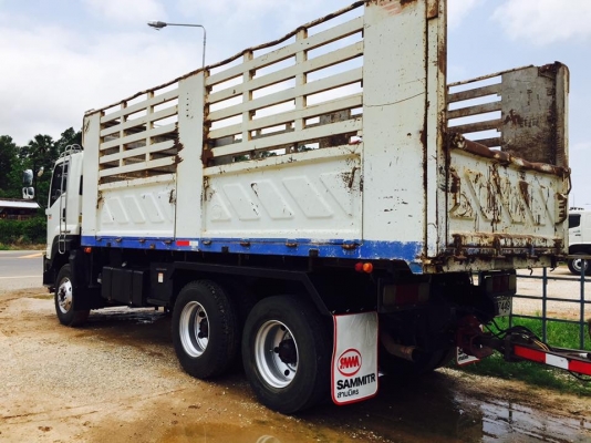 Isuzu 360 แรง ปี 54 กระบะดัมพ์สามมิตรคอกเกษตร ไมล์สองแสน ทะเบียนพร้อม