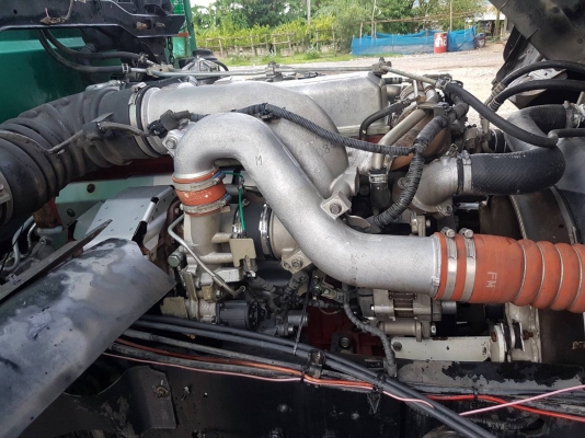 พ่วง 22 ล้อ HINO 344 ปี 51 กระบะอลูมิเนียม ดั้ม- อู่ ธวัชชัย สภาพสวย ๆ