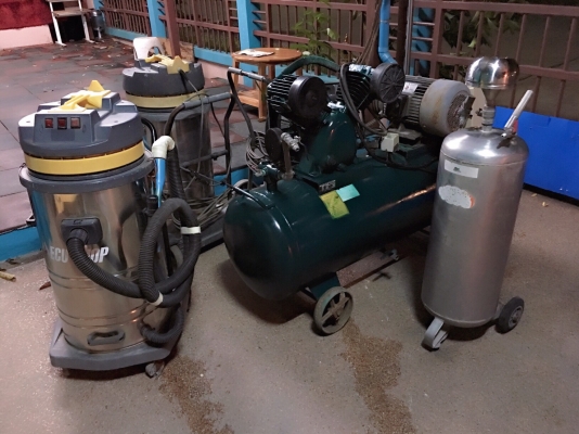 ขายปั้มลมและอุปกรณ์คาร์แคร์มือสองสภาพพร้อมใช้งาน