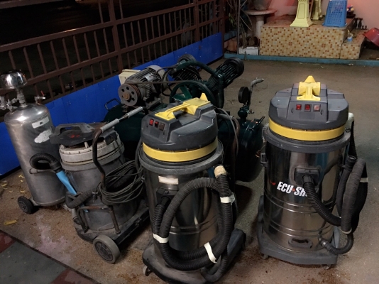 ขายปั้มลมและอุปกรณ์คาร์แคร์มือสองสภาพพร้อมใช้งาน