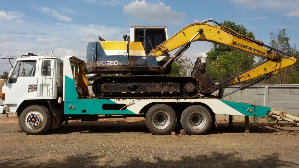 ขายรถแบคโคร120-5เจ้าของขายเอง