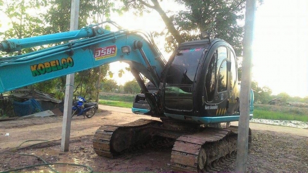 รถแบคโฮ Kobelco SK100 Mark5 เก่าญี่ปุ่น ผ่านการใช้งานในไทยเพียง 4 เดือน รวม 5 พันชั่วโมง