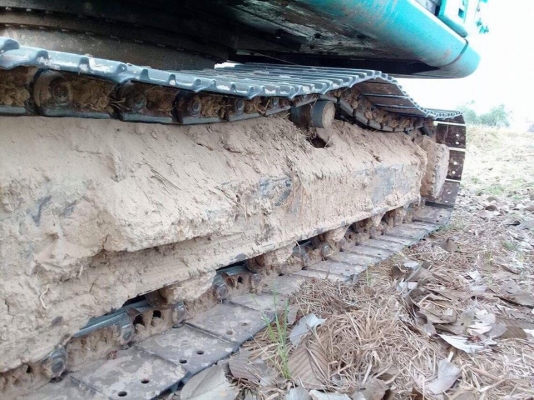 รถแบคโฮ Kobelco SK100 Mark5 เก่าญี่ปุ่น ผ่านการใช้งานในไทยเพียง 4 เดือน รวม 5 พันชั่วโมง