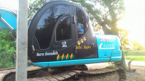 รถแบคโฮ Kobelco SK100 Mark5 เก่าญี่ปุ่น ผ่านการใช้งานในไทยเพียง 4 เดือน รวม 5 พันชั่วโมง