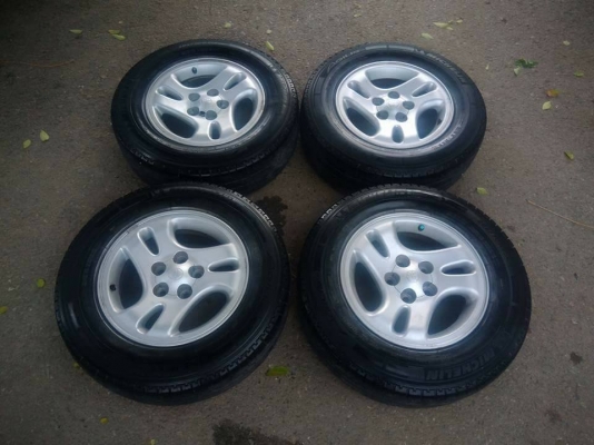 ขายล้อแม็กเปล่า Toyota Tiger ขอบ15 4 วง 2,900 บาท ✅✅ขอราคานี้เลยนะครับ✅✅