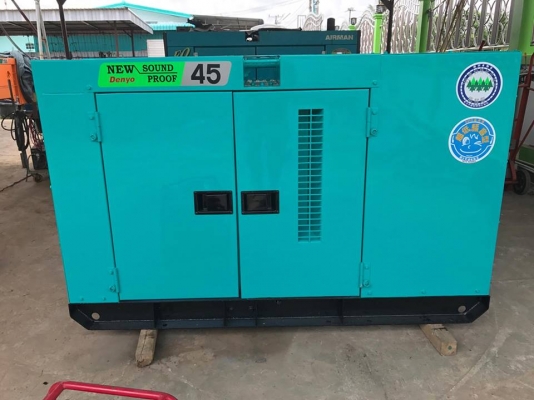 ขายเครื่องปั่นไฟ Denyo 45 Kva เครื่อง  Hini WO4D พร้อมใช้งาน 081-8481185 091-4902228