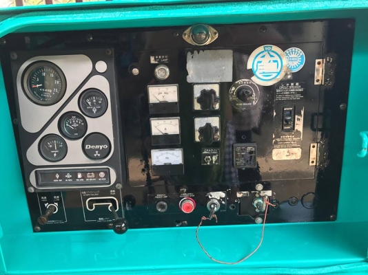 ขายเครื่องปั่นไฟ Denyo 45 Kva เครื่อง  Hini WO4D พร้อมใช้งาน 081-8481185 091-4902228