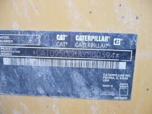 รถตักล้อยาง CAT 938 F