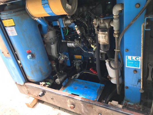 เครื่องปั้มลม AIRMAN PDS125S เครื่องยนต์ ISUZU 3KR2 SER.NO54-5061533 สนใจ ติดต่อ 081-8481185 0914902228