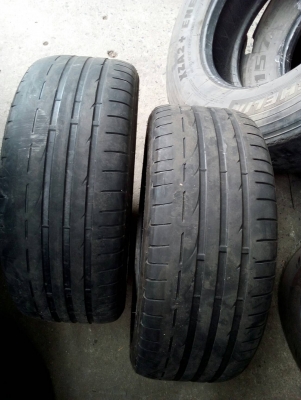 245/45R19  BRIDGESTONE POTENZA S-001 MADE IN POLAND ปี15 มี 2  เส้น  tel. 081-427-3941