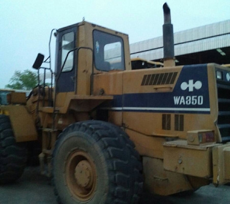 รถตัก KOMATSU WA350-1 สภาพพร้อมใช้งาน(ราคาย่อมเยาว์)