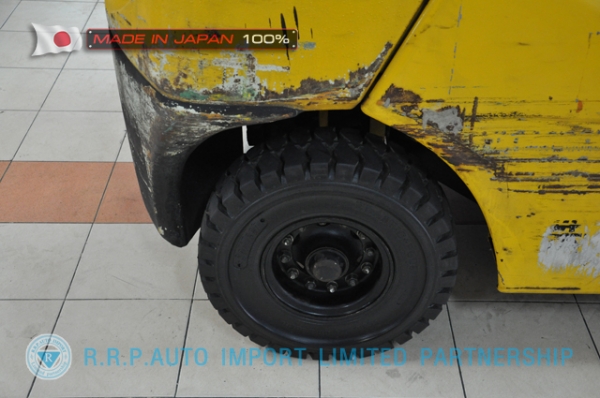 ขายรถโฟล์คลิฟท์มือสอง KOMATSU รุ่น FG25LT-15-571613 นำเข้าจากประเทศญี่ปุ่น 100\% ไม่เคยใช้งานในไทย