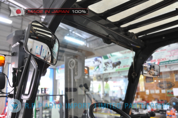 ขายรถโฟล์คลิฟท์มือสอง KOMATSU รุ่น FG25LT-15-571613 นำเข้าจากประเทศญี่ปุ่น 100\% ไม่เคยใช้งานในไทย