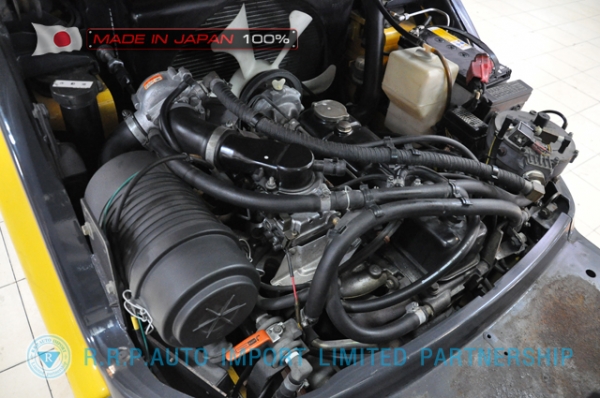 ขายรถโฟล์คลิฟท์มือสอง KOMATSU รุ่น FG25LT-15-571613 นำเข้าจากประเทศญี่ปุ่น 100\% ไม่เคยใช้งานในไทย