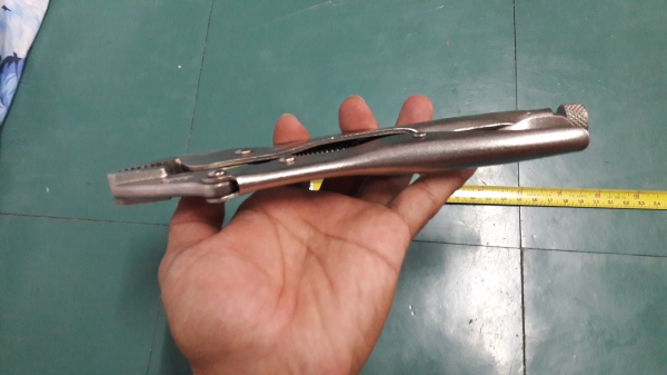 ขายคีมล็อกNicolson made in Brazil.งานเก่าเก็บขนาด9" สวยดี