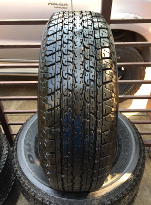 ยาง Bridgestone 245 70 16 ปลายปี16 รอบนี้มีมาแค่2ชุด ดอกเต็ม เนื้อนิ่มๆ ใช้ยาว ราคาไม่แพง