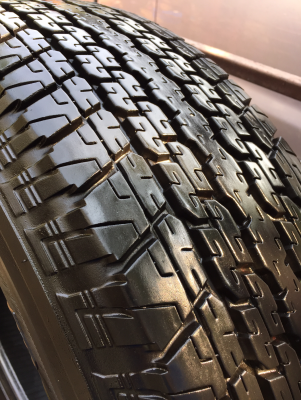 ยาง Bridgestone 245 70 16 ปลายปี16 รอบนี้มีมาแค่2ชุด ดอกเต็ม เนื้อนิ่มๆ ใช้ยาว ราคาไม่แพง