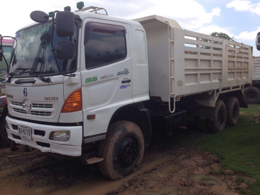 ขายด่วน รถสิบล้อดั้มพ์สองเพลา hino fm 1a 344 สภาพดีมาก พร้อมใช้งาน