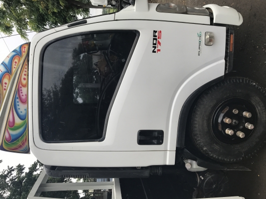 ขาย6ล้อISUZU NQR175แรงม้า ยูโร3จดปี55กระบะเหล็กยาว5.6เมตร เจ้าของมือแรกป้ายแดง
