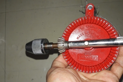 ขายสว่านมือหมุนขนาดเล็กงานเก่าเก็บ Stanley made in usa. ใหม่เก่าเก็บ