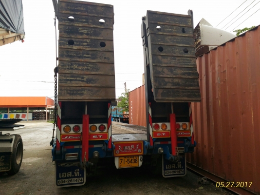 บริการเทรลเลอร์โลว์เบส (Lowbase) เทรลเลอร์พื้นเรียบ ทั่วไทย