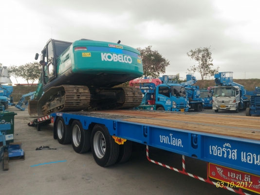 บริการเทรลเลอร์โลว์เบส (Lowbase) เทรลเลอร์พื้นเรียบ ทั่วไทย