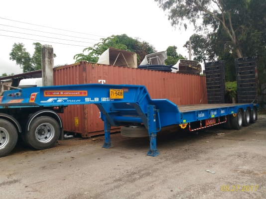 บริการเทรลเลอร์โลว์เบส (Lowbase) เทรลเลอร์พื้นเรียบ ทั่วไทย