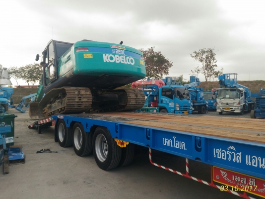 บริการเทรลเลอร์โลว์เบส (Lowbase) เทรลเลอร์พื้นเรียบ ทั่วไทย